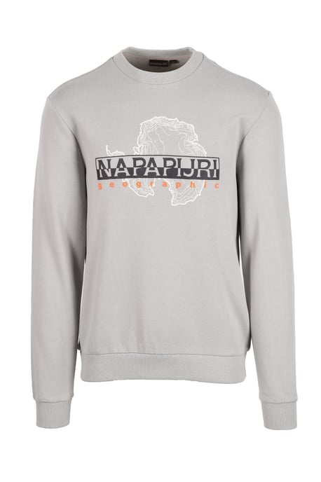 Napapijri B-iceberg Sweatshirt Gray Ghost