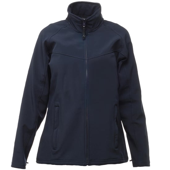 Regatta Ladies Uproar Softshell Wind Resistant Jacket (Navy)