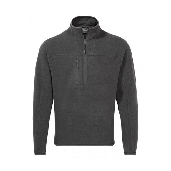 Craghoppers Mens Expert Active Marl Half Zip Fleece Top (Carbon Grey)