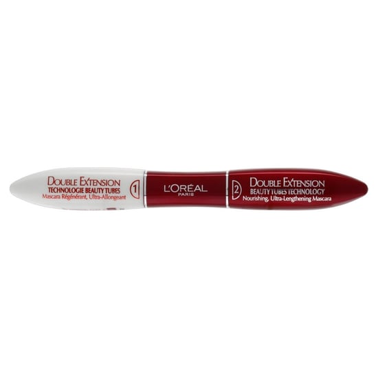 2 x L'Oreal Paris Double Extension Beauty Tubes Technology Black Mascara New
