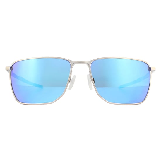 Oakley Zonnebril Ejector OO4142-04 Satin Chrome Prizm Sapphire - Image 1
