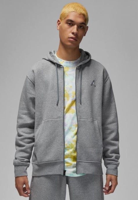 Nike Heren Jordan Brooklyn Fleece trainingspak in grijs - Image 2