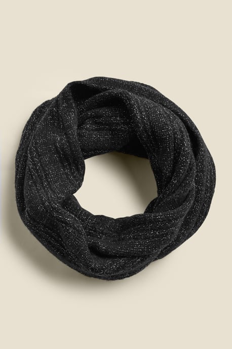 Maddy Charcoal Grey Knitted Snood