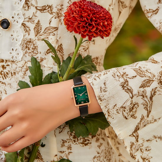 Victoria Hyde Watch Hampton in Black Green - Image 3