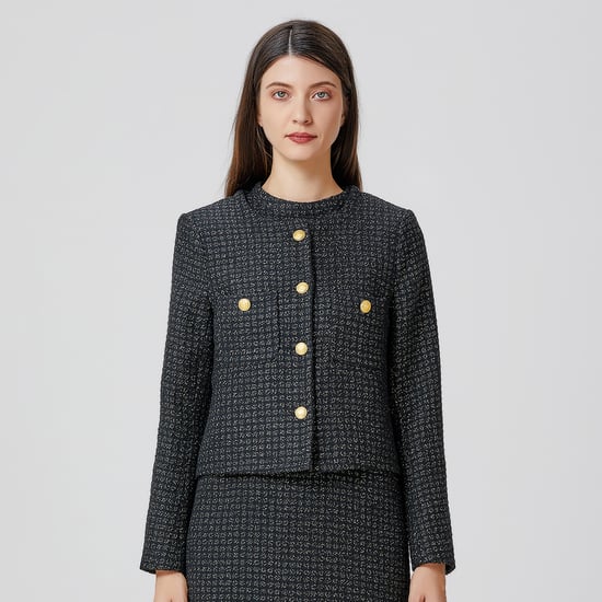 Tweed blazerpatch met zakken - Image 1