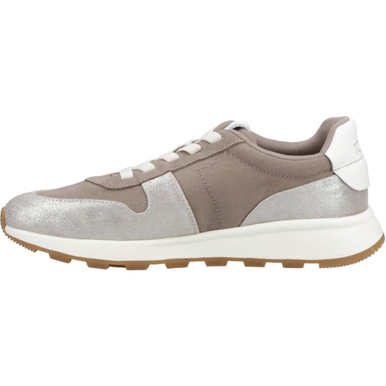 TOMS TRVL Lite Retro Läder Damskor Silver Träningsskor - Image 4