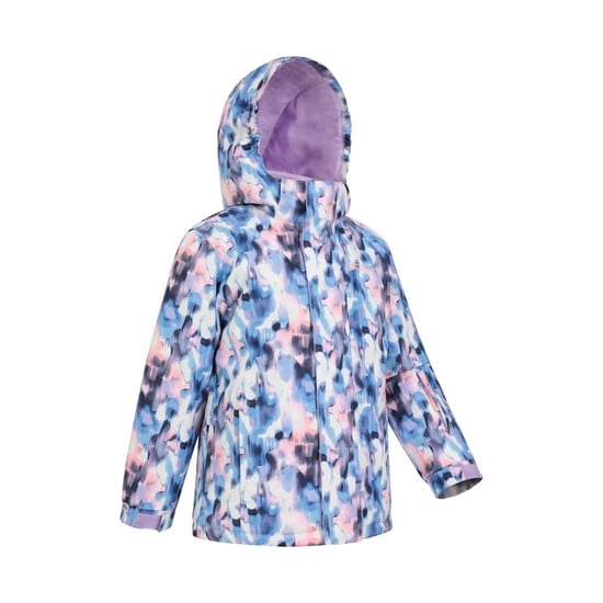 Mountain Warehouse Childrens/Kids Snowdrop Watercolour Ski Jacket (Green) - Image 6