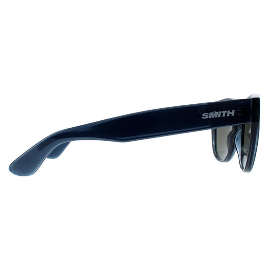 Smith Round Unisex Blue Crystal Chromapop Violet Mirror Sophisticate