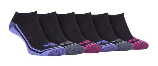 JEEP - 6 Pairs Ladies Performance Poly Low Ankle Length Trainer Socks - Image 1
