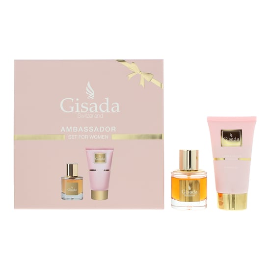Gisada Ambassador Women Eau de Parfum 50ml + Shower Gel 100ml - Image 1