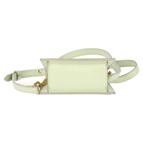 Jacquemus Chiquito Signature Mini Handbag in Green Leather - Image 4