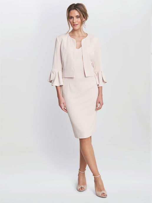 Melissa Crepe Dress And Jacket