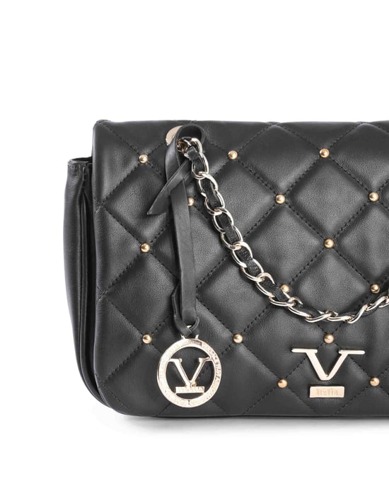 V Italia Womens Handbag M392 Sauvage Nero