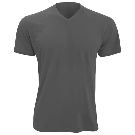 SOLS Mens Victory V Neck Short Sleeve T-Shirt (Dark Grey) - Image 1