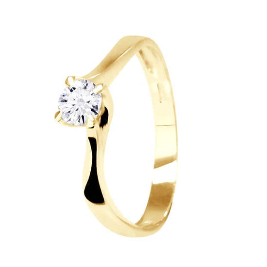 DIADEMA - Ring - Diamond - Yellow Gold