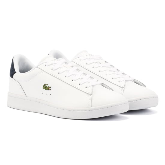 Lacoste Carnaby Leather Men's White Trainers - Image 1