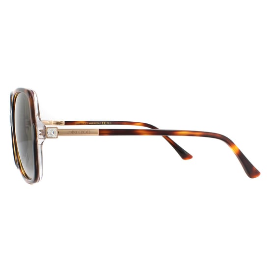 Jimmy Choo Sunglasses JUDY/S 0T4 HA Havana Pink Brown Gradient - Image 3