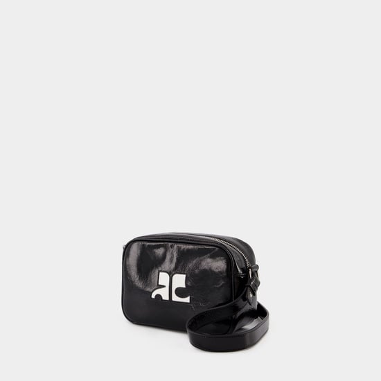 Reedition Camera Crossbody - Courreges - Läder - Svart - Image 1