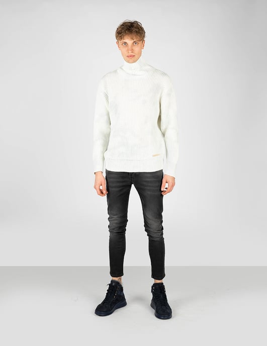 Takeshy Kurosawa Pullover Dolcevita Men's White