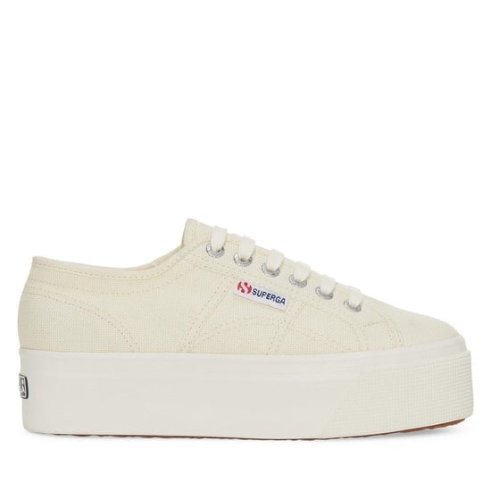 Superga Womens/Ladies 2790 Linea Up Down Trainers (Natural Beige/Avorio) - Image 1
