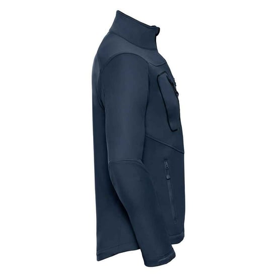 Russell Mens Sports Soft Shell Jacket (French Navy) - Image 3