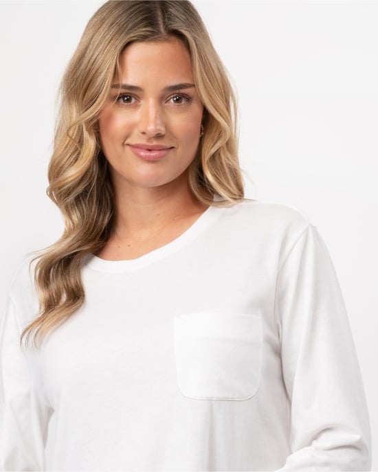 Woolrich Fluid Jersey LS Womens Tee - Image 2