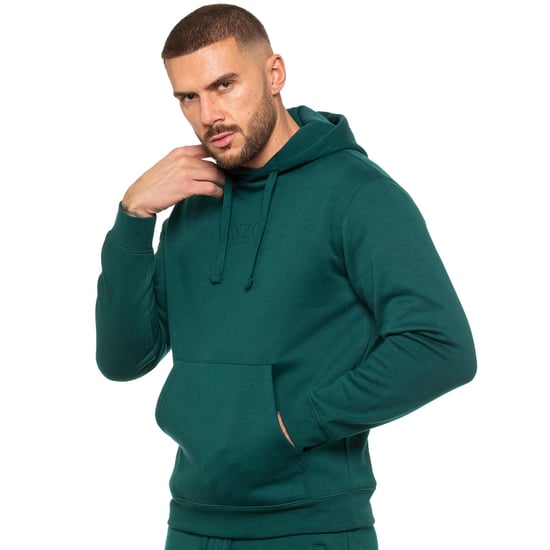 Enzo | Mens Pullover Hoodie - Green - Image 5