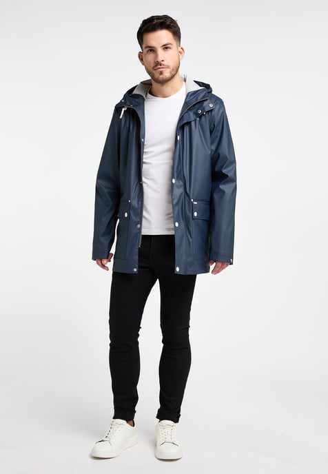 ICEBOUND rain jacket Men marine - Image 4