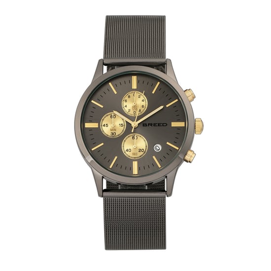 Breed Espinosa Chronograph Mesh-Bracelet Watch w/ Date - Image 1