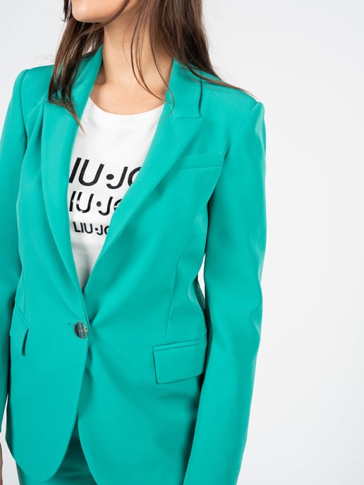 Liu Jo Jacket Woman's Green - Image 4