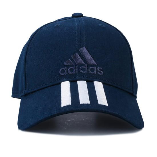 adidas Six-Panel Classic 3-Stripes Cap in Navy-White - Image 2