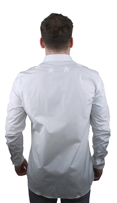 Givenchy BM601C1Y39 100 Mens White Shirt