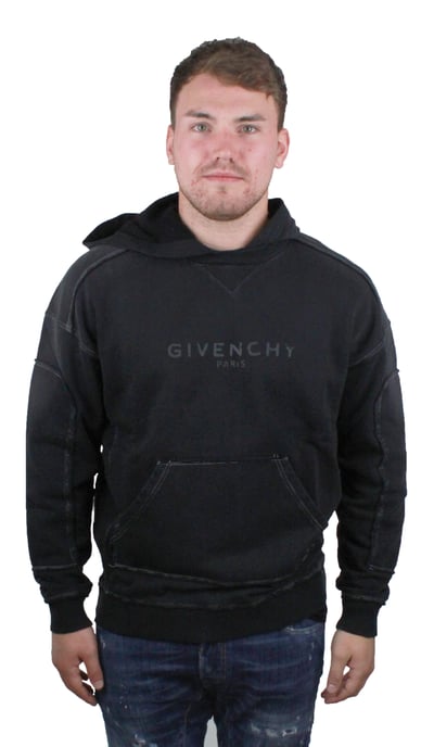 Givenchy BM708P3003 001 Mens Black Hoodie