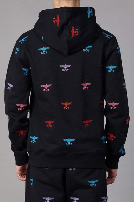 Boy Repeat Emb Hood