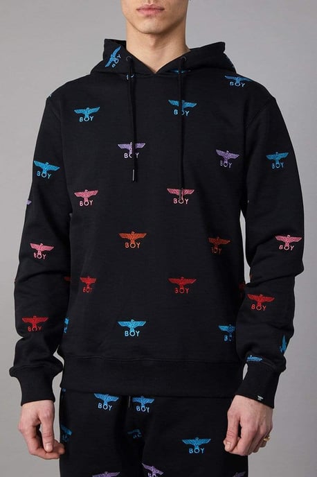 Boy Repeat Emb Hood