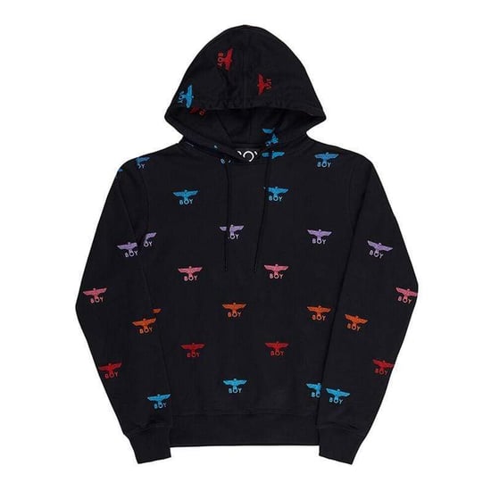 Boy Repeat Emb Hood