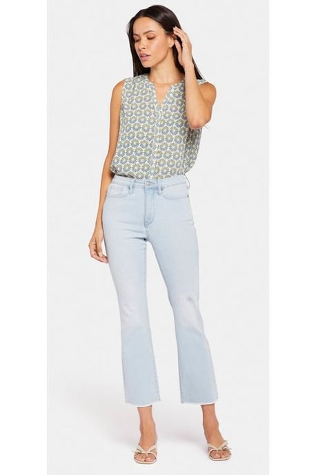 Slim Bootcut Ankle Jeans Light Blue Cool Embrace® Denim