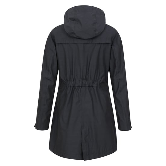 Mountain Warehouse Womens/Ladies Cloudburst Textured Waterproof Jacket (Black) - Image 2