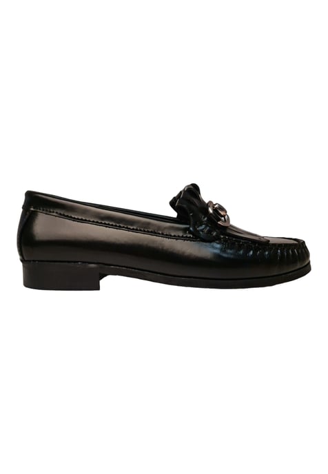 Dam Moccasin Sko Melq färg Svart - Image 1