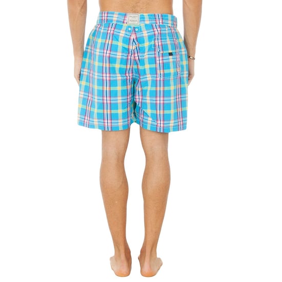 Men's Bermuda swimsuit with velcro closure and laces HM800029