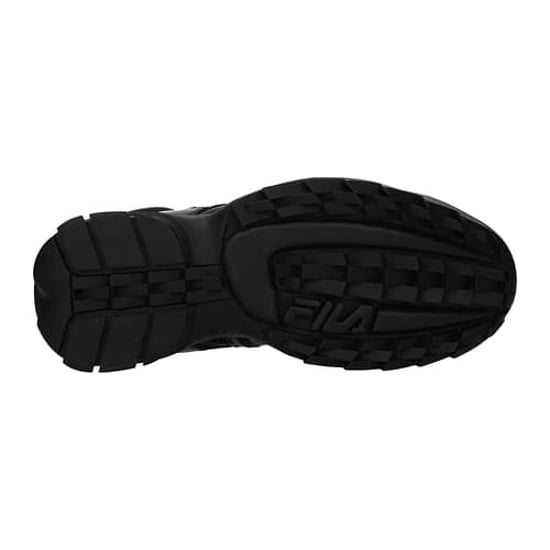 Fila Fabric Mens Black Shoes