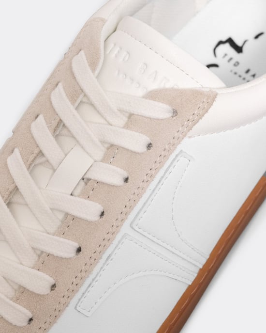 Ted Baker Robbert Herr Retro Mockalädermix Sneaker - Image 5