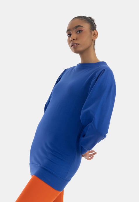 Mymo Sweatshirt Dames KONING BLAUW - Image 3
