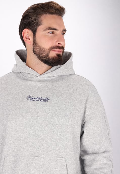 Schmuddelwedda Sweatshirt Heren grijs melange - Image 5