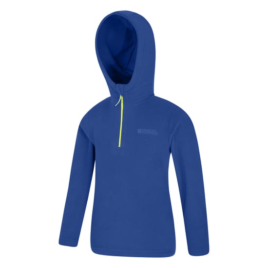 Mountain Warehouse Barn/Kids Camber Quarter Zip Hoodie (Förpackning med 2 st) (Marin) - Image 2
