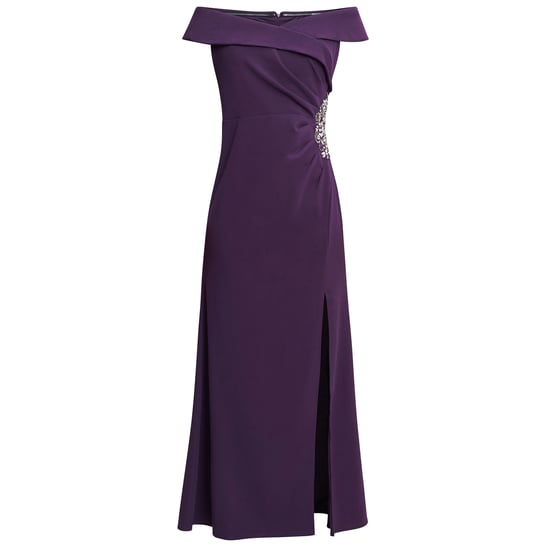 Suzanne Portrait Collar Long Dress