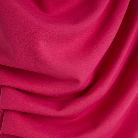 River Island Womens Drape Top Bright Pink Off Shoulder