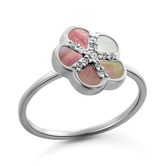 Orphelia 'Daisy' Women's 925 Sterling Silver Ring - Silver ZR-7585
