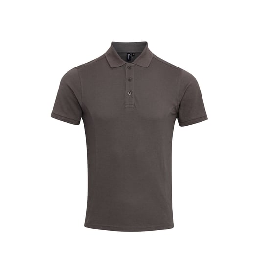 Premier Heren Coolchecker Plus Pique Polo Met CoolPlus (Donkergrijs) - Image 1