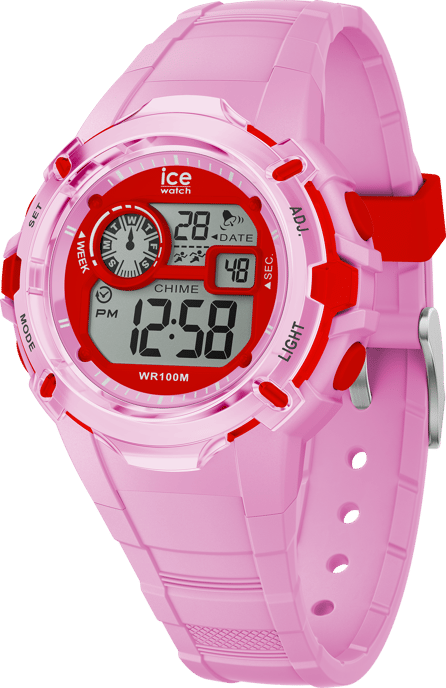 Ice Watch Ice Digit Explorer - Schattige Roze Meisjeshorloge 023268 - Image 1